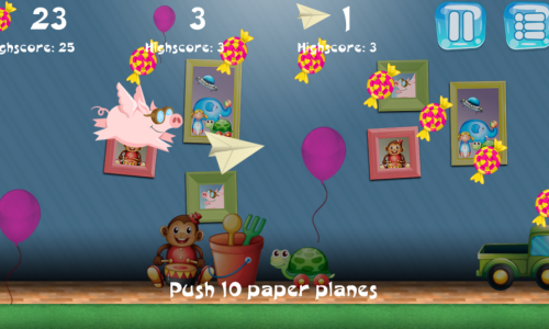 Flying Piggy 2D Runner Kit