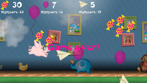 Gameplay game over